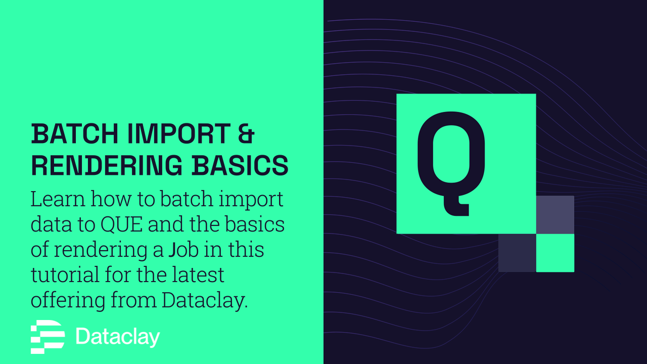 Embedding Batch Assets - Dataclay