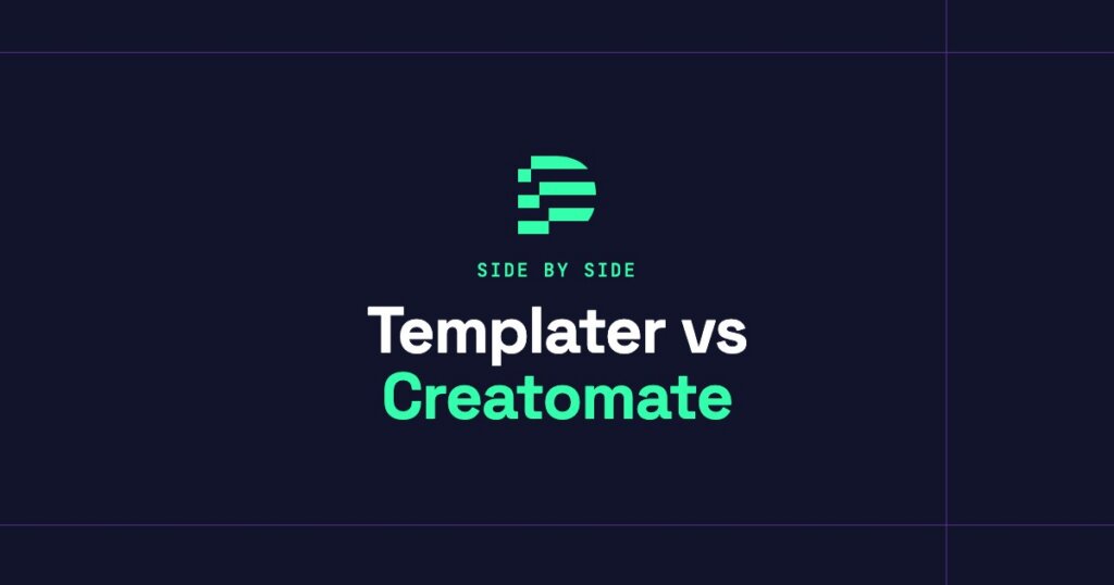 Templater vs Creatomate: After Effects templates or a web template editor?